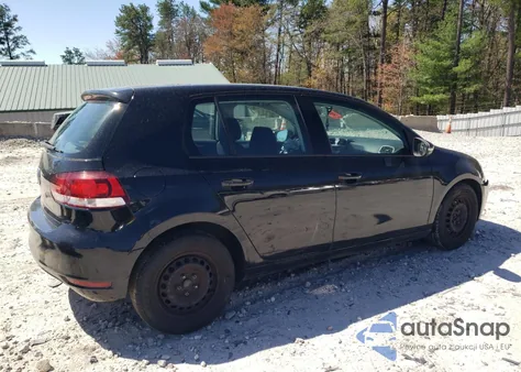 2010 Volkswagen Golf from USA, damaged, VIN WVWDB7AJ3AW427411